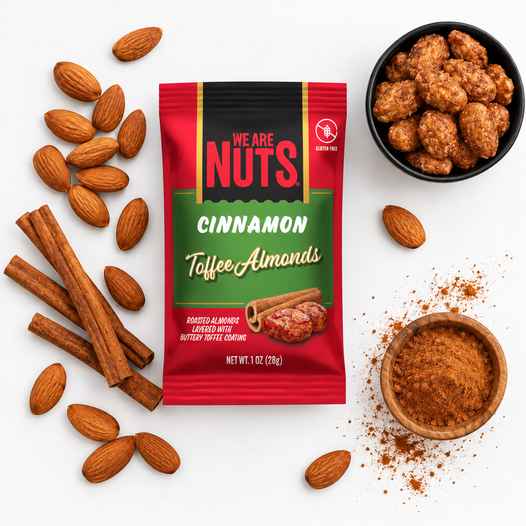 Cinnamon Toasted Toffee Almonds - Snack Size