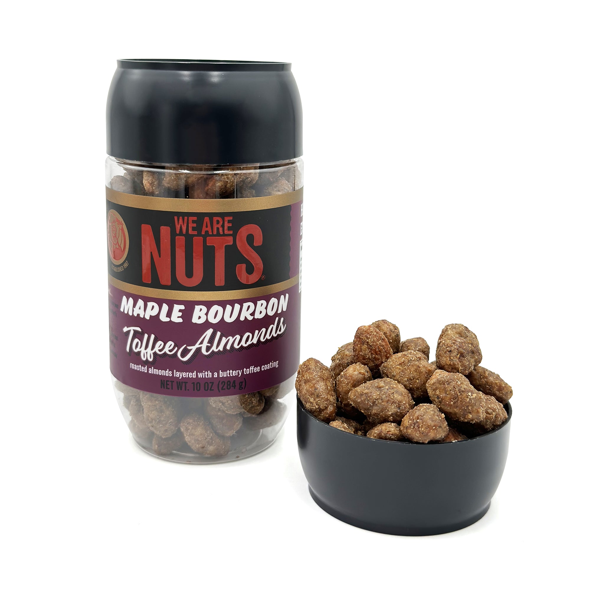 Maple Bourbon Toffee Almonds