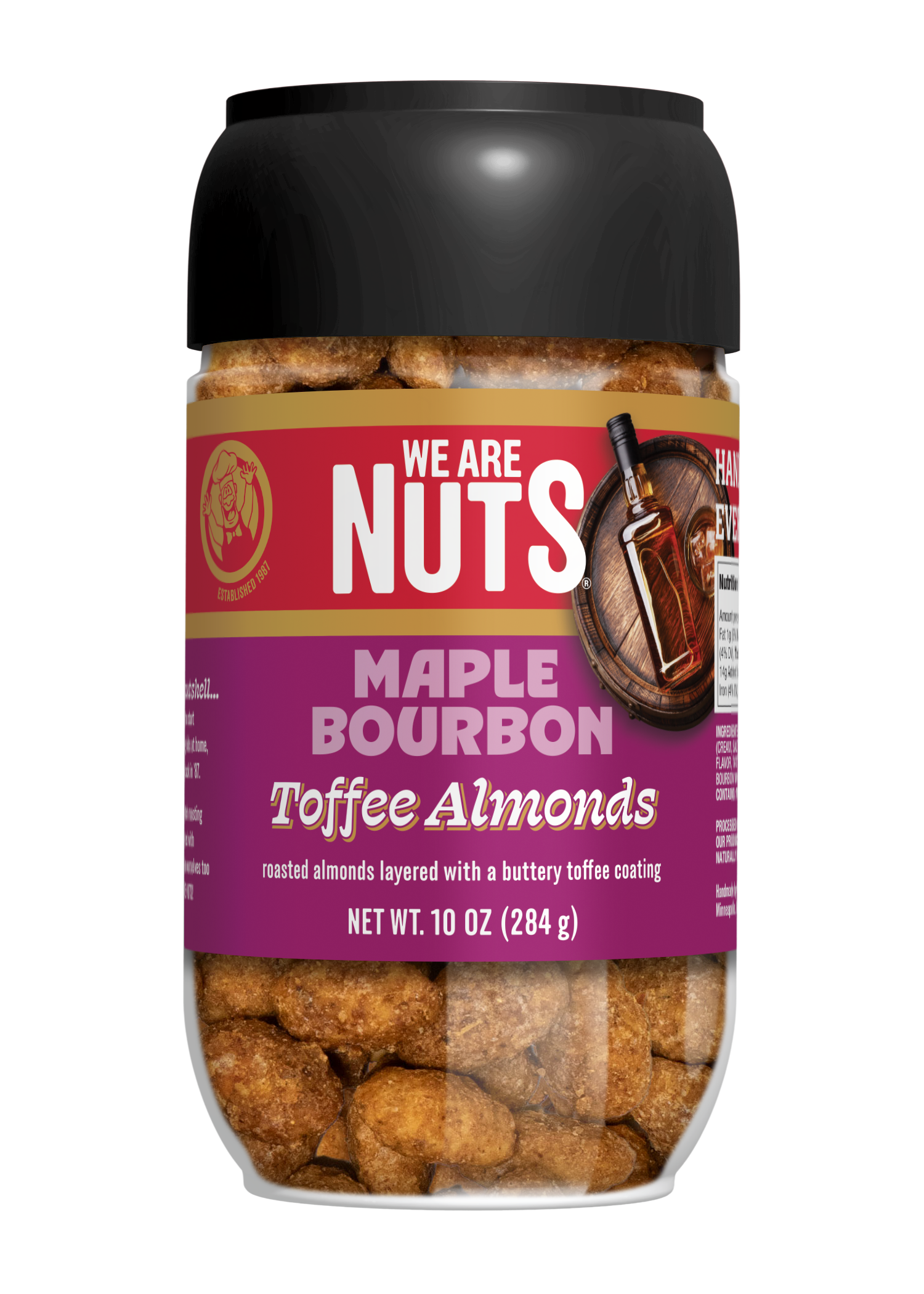 Maple Bourbon Toffee Almonds