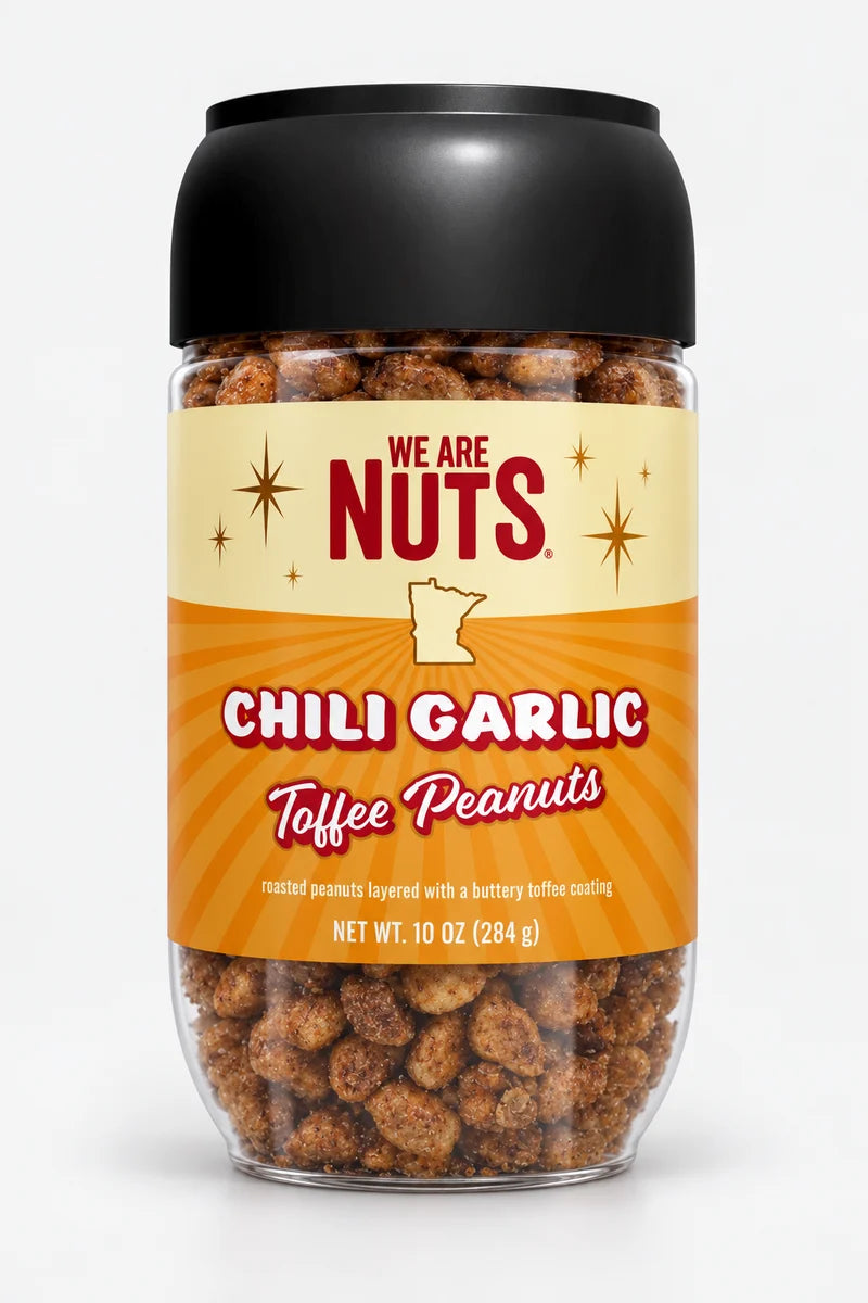 Chili Garlic Toffee Peanuts: 2026 State Fair Release (LIMITED QTY AVAILABLE)