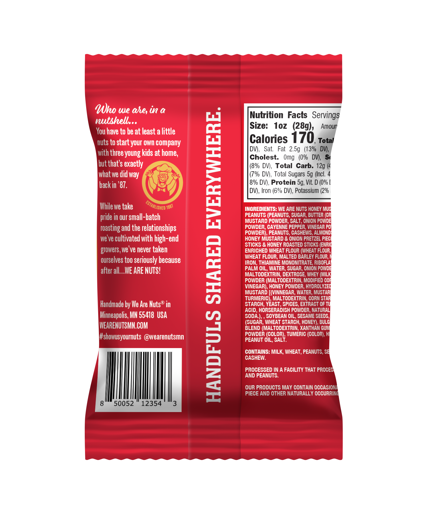 Honey Mustard Snack Mix - Snack Size