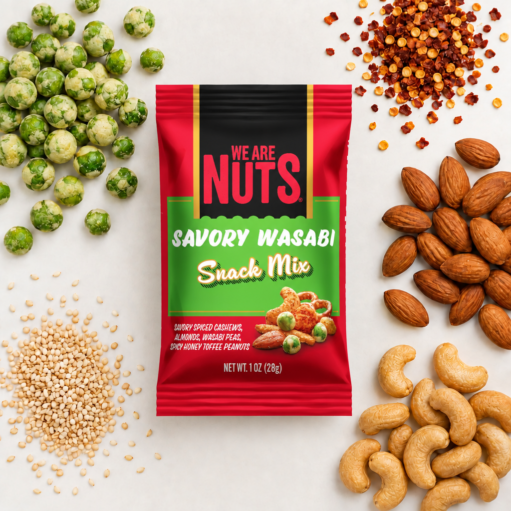 Savory Wasabi Snack Mix - Snack Size