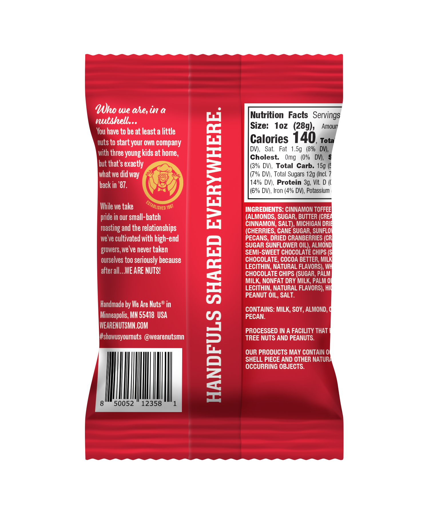 Cherries Berries & Nuts - Snack Size