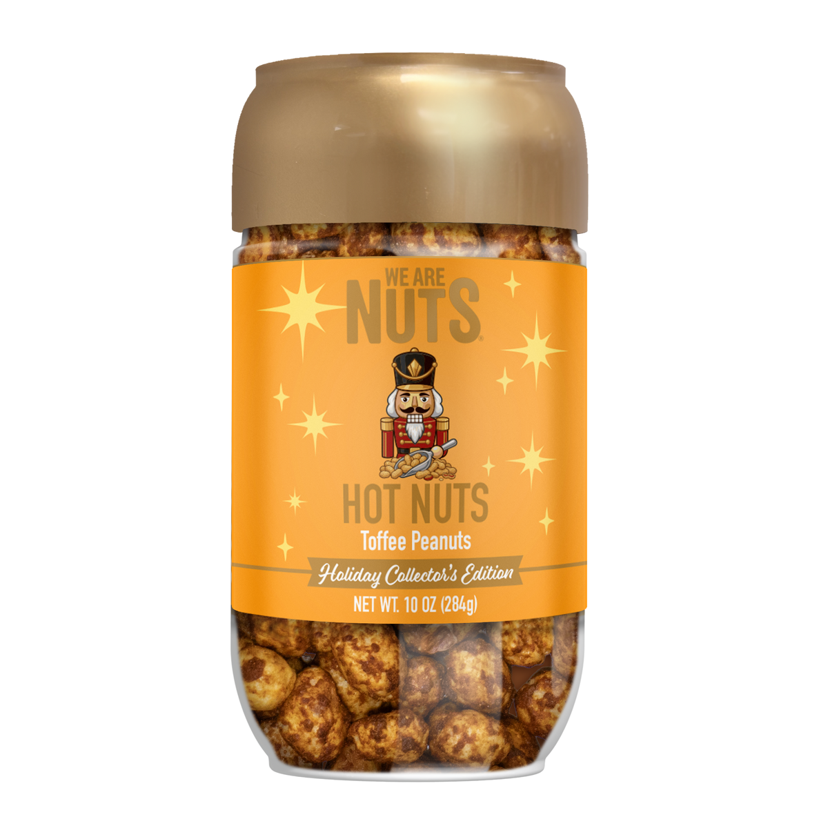 Hot Nuts Toffee Holiday Collector's Edition Peanuts - 12 Pack