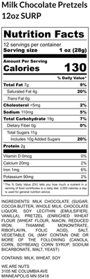 Milk Chocolate Covered Pretzels