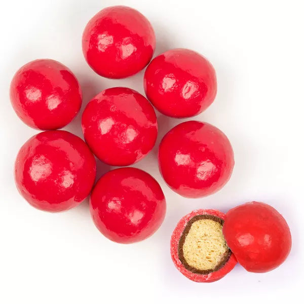 Red Cherry Chocolate Malted Milk Balls