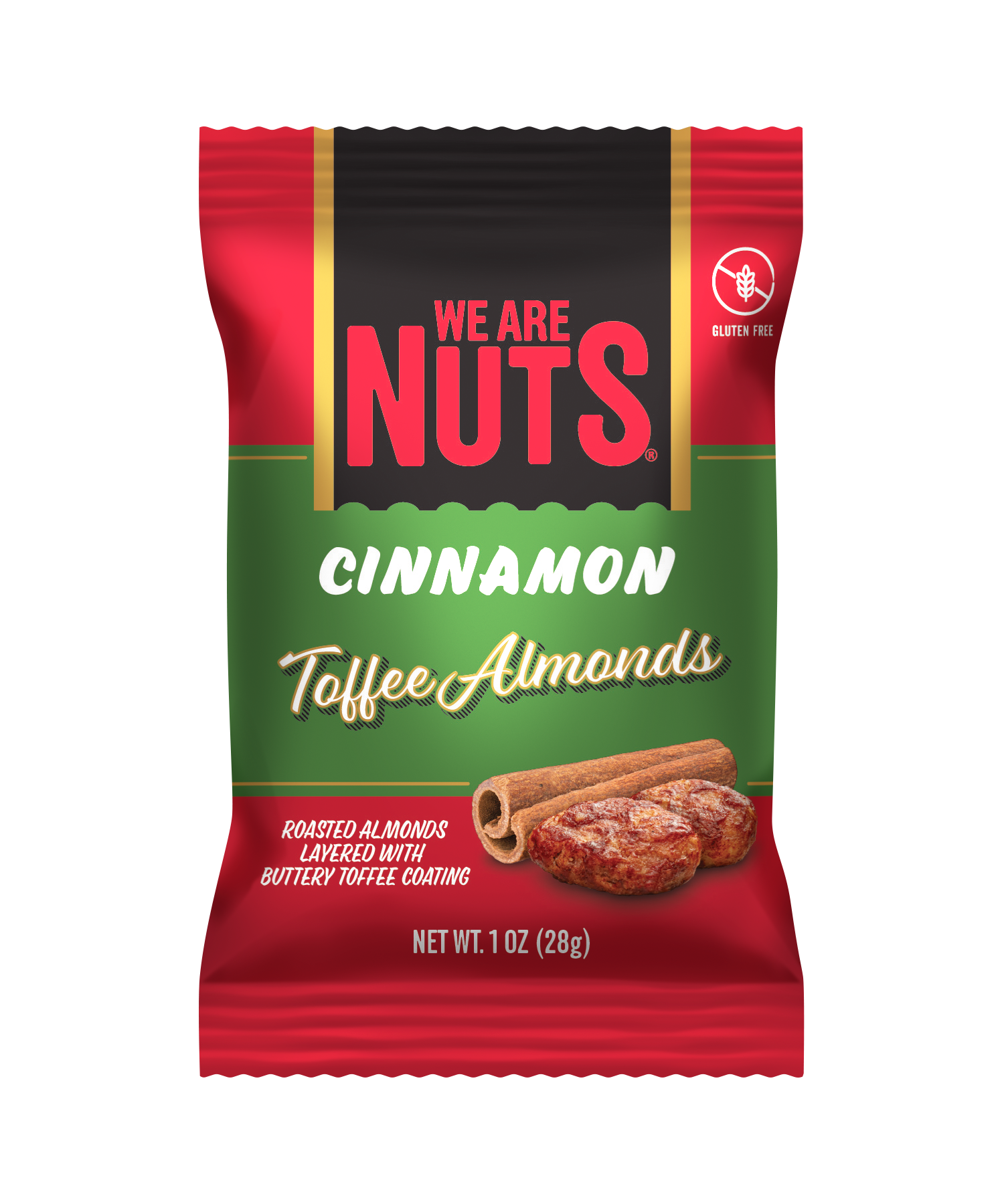 Cinnamon Toasted Toffee Almonds - Snack Size