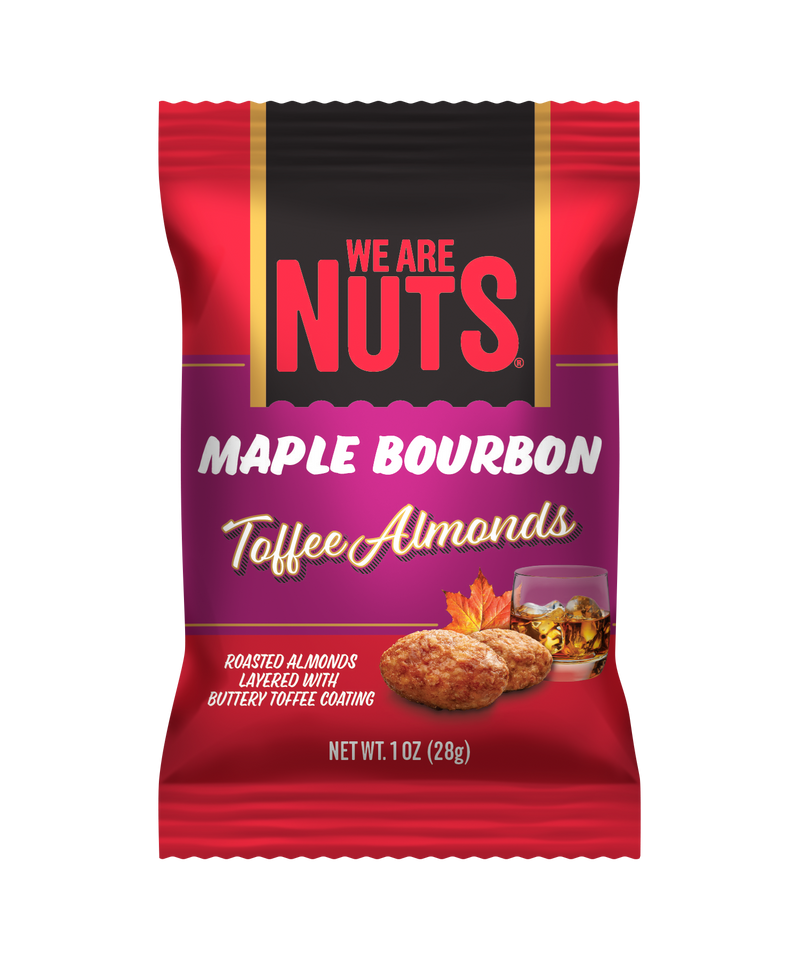 Maple Bourbon Toffee Almonds - Snack Size