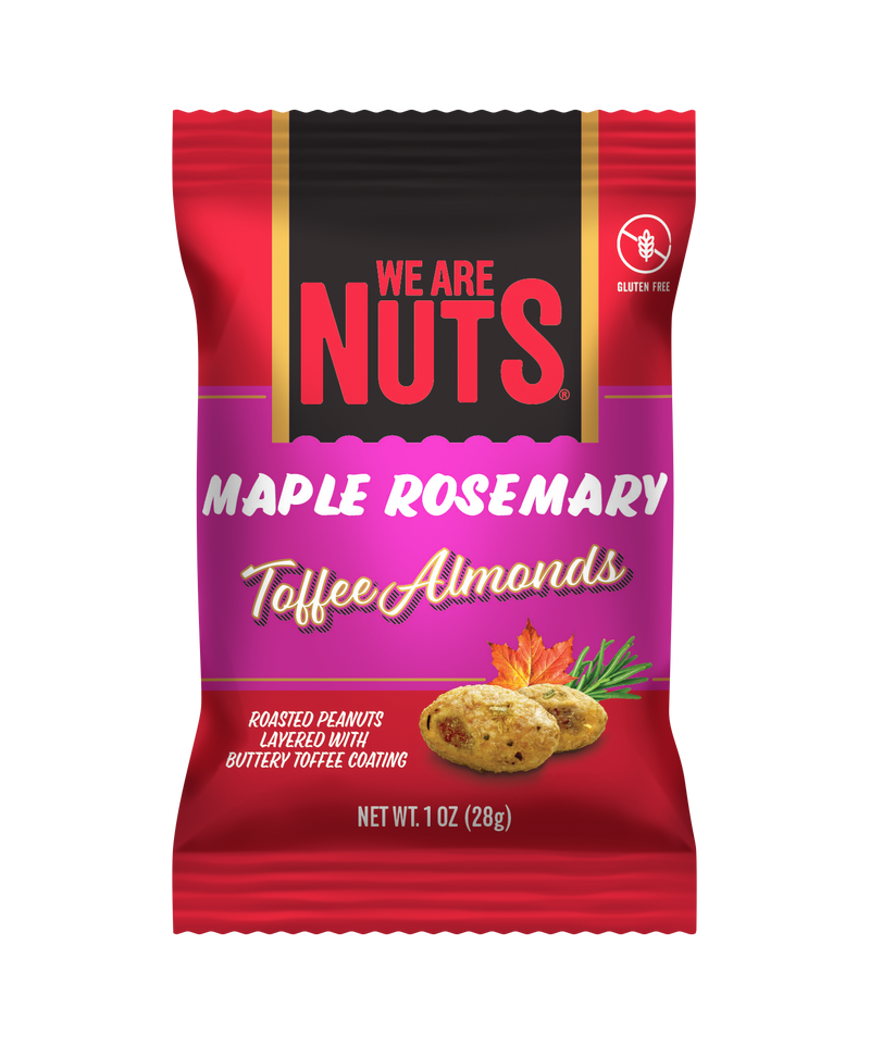 Maple Rosemary Toffee Almonds - Snack Size