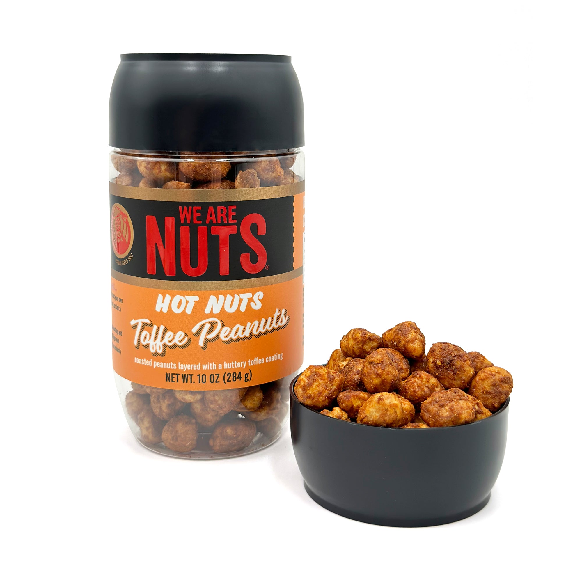 Hot Nuts Toffee Peanuts are the perfect sweet heat