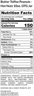 Hot Nuts Toffee Peanuts