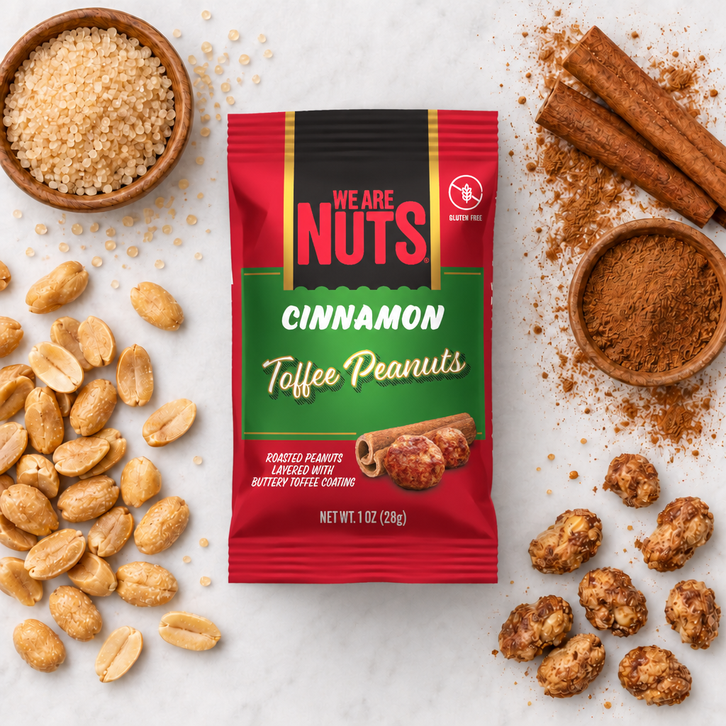 Cinnamon Toasted Toffee Peanuts - Snack Size