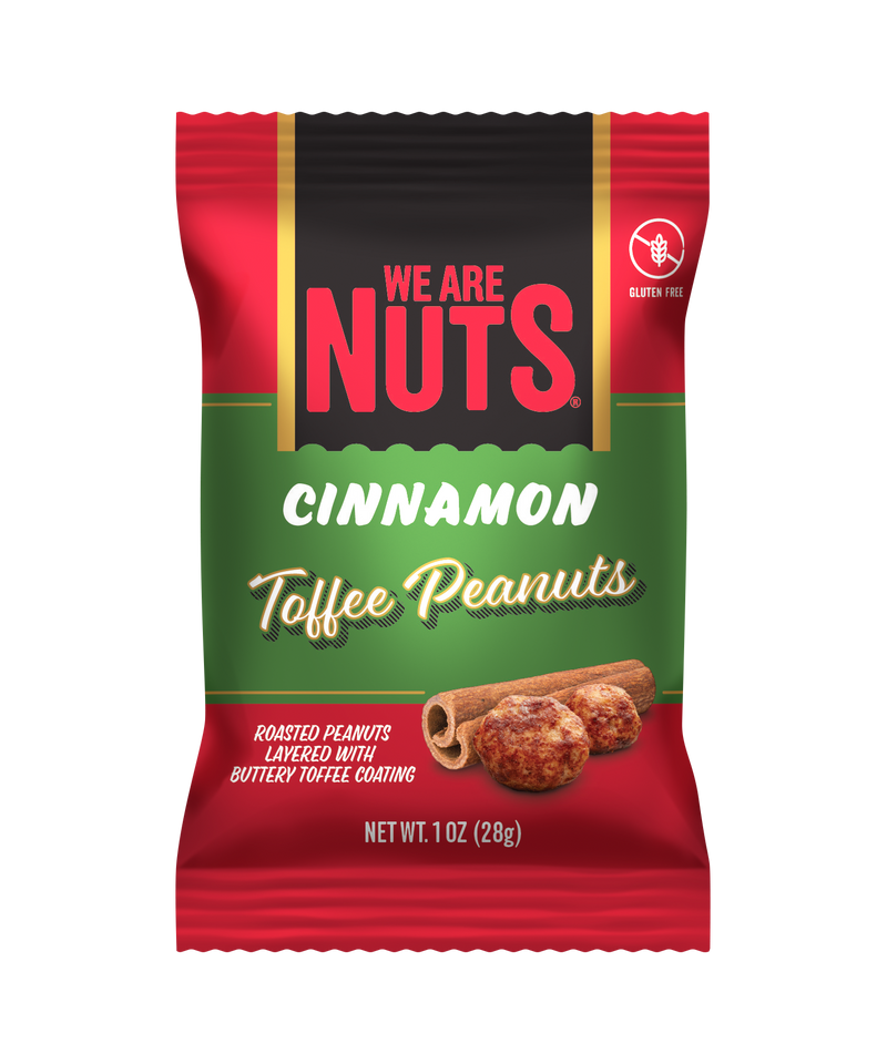 Cinnamon Toasted Toffee Peanuts - Snack Size