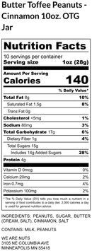 Cinnamon Toasted Toffee Peanuts