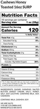 The Original Toffee Cashews