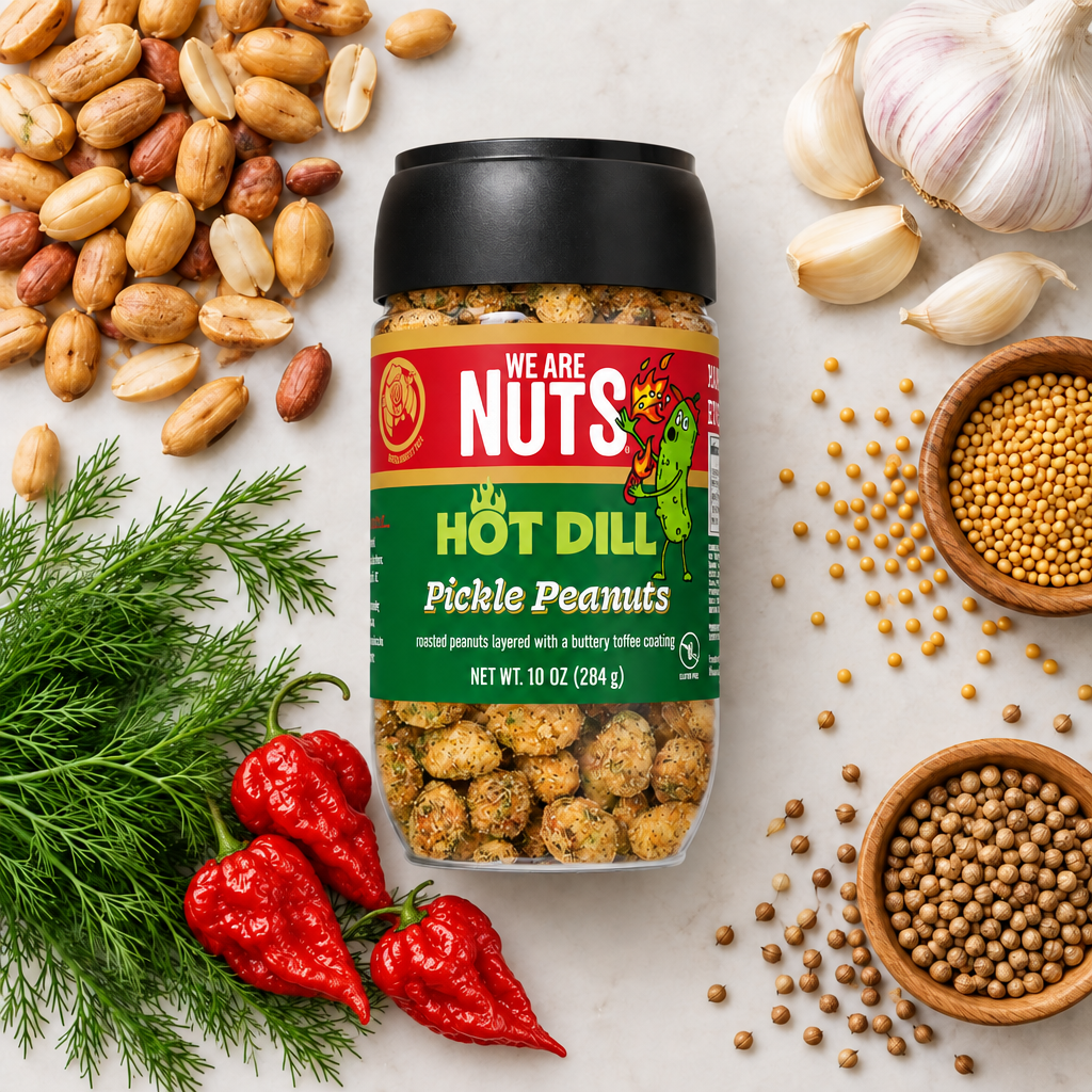 Hot Dill Pickle Peanuts