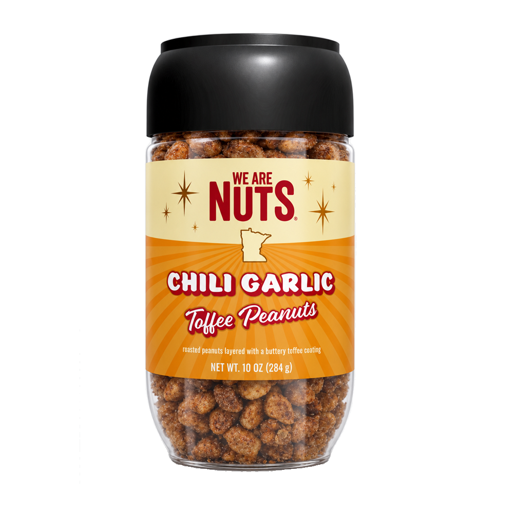 Chili Garlic Toffee Peanuts: 2026 State Fair Release  (LIMITED QTY AVAILABLE)