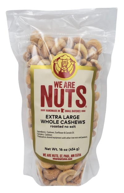 Cashews Whole Extra Large (210ct) Roasted No Salt