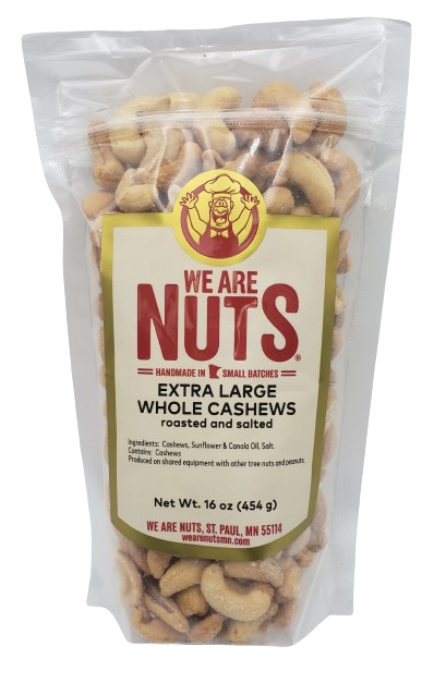 Cashews Whole Extra Large (210ct) Roasted Salted