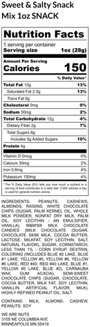 Sweet & Salty Snack Mix - Snack Size