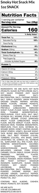 Smoky Hot Snack Mix - Snack Size