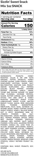 Sizzlin' Sweet Snack Mix - Snack Size