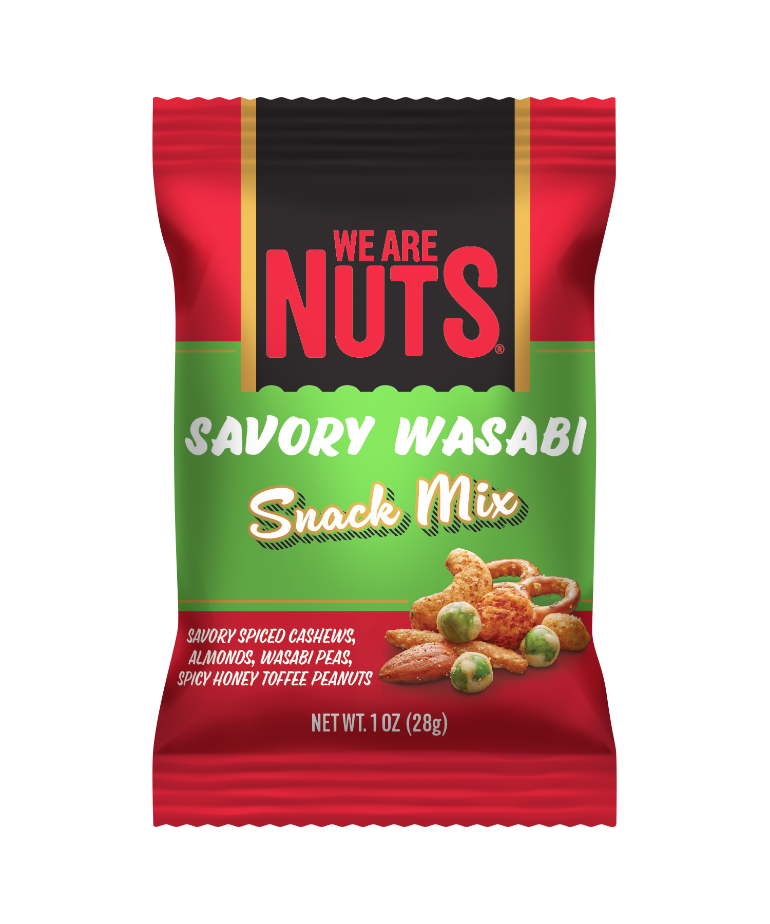 Savory Wasabi Snack Mix - Snack Size