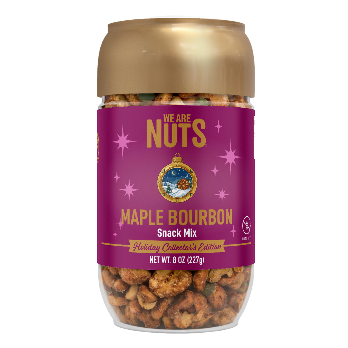 Maple Boubon Holiday Collector's Edition Snack Mix - 12 Pack