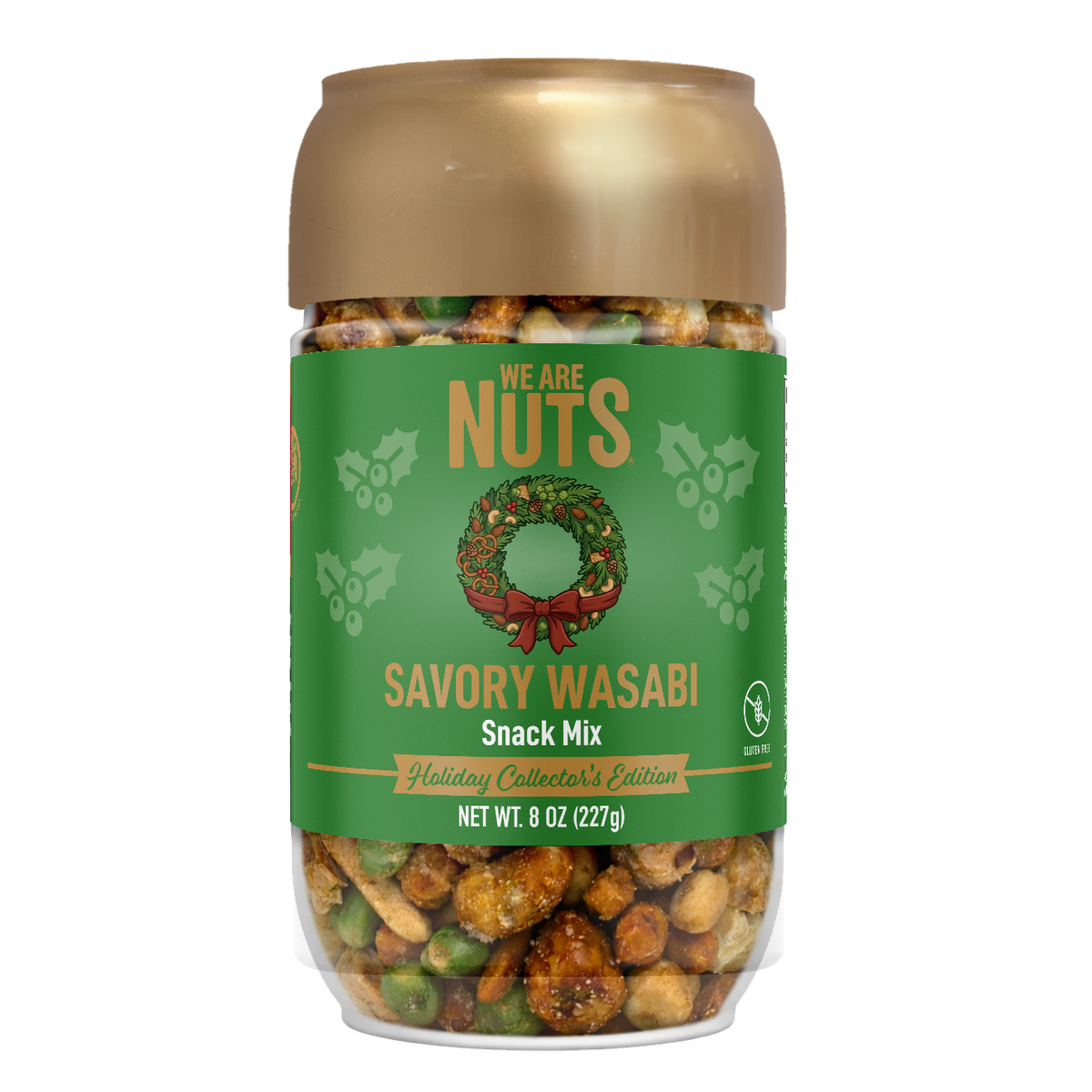 Savory Wasabi Holiday Collector's Edition Snack Mix - 12 Pack