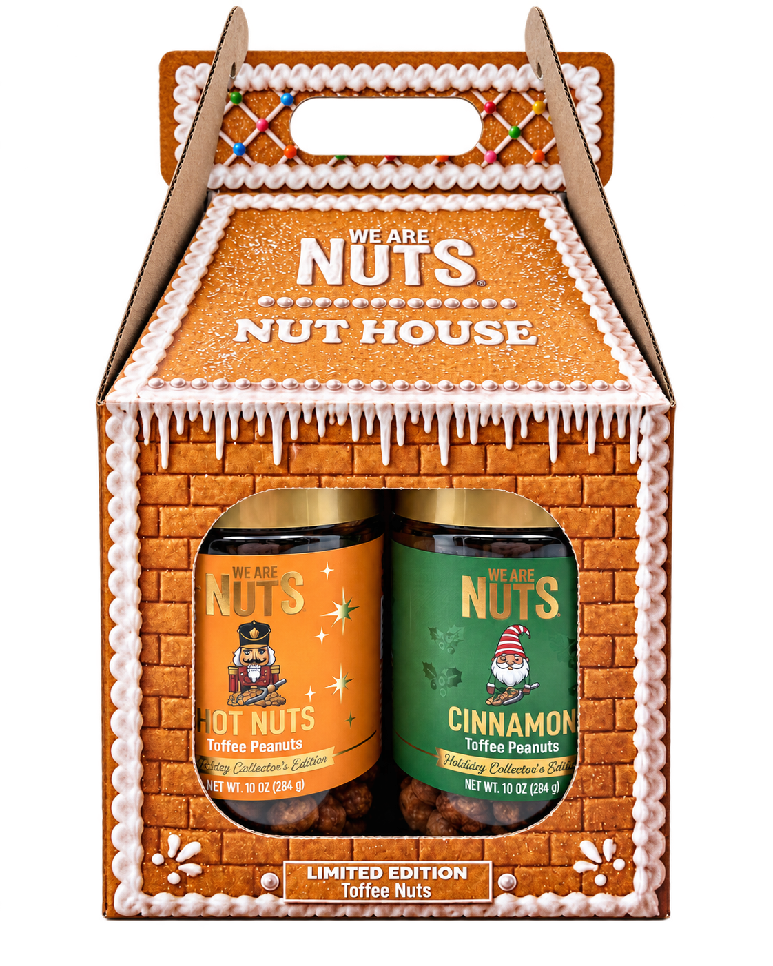 Gingerbread Holiday Collector's Edition Nut House - 6 Pack