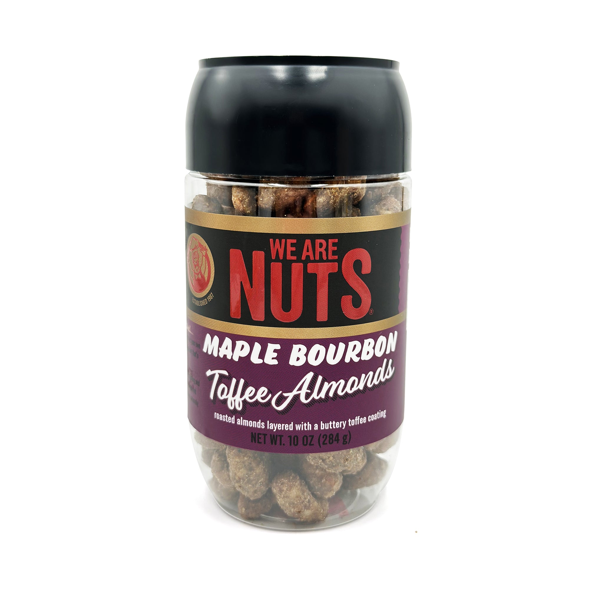 Maple Bourbon Toffee Almonds